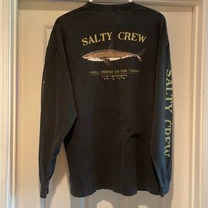 MENS ***XL*** SALTY CREW LONG-SLEEVE GRAPHIC TEE